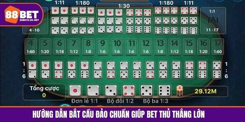 Hướng dẫn bắt cầu đảo chuẩn giúp bet thủ thắng lớn