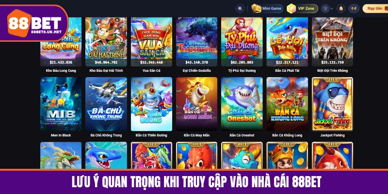 Thành viên truy cập đúng website chính chủ của nhà phát hành