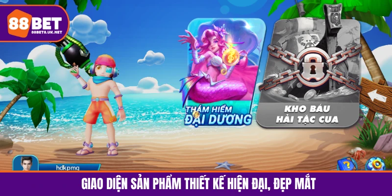 Giao diện sản phẩm thiết kế bắt mắt, hiệu ứng vô cùng sống động